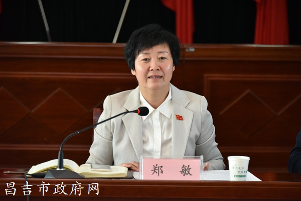 郑敏调研二六工镇反分裂斗争开展情况